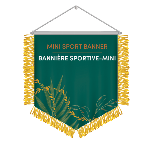 Bannière sportive - Mini