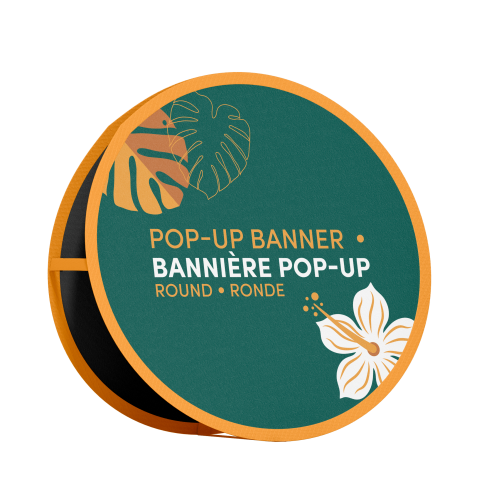 Bannière pop up - Rond | Fabrik & co