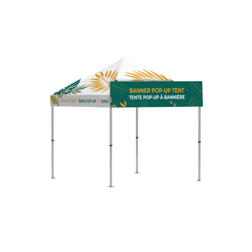 Tent banner