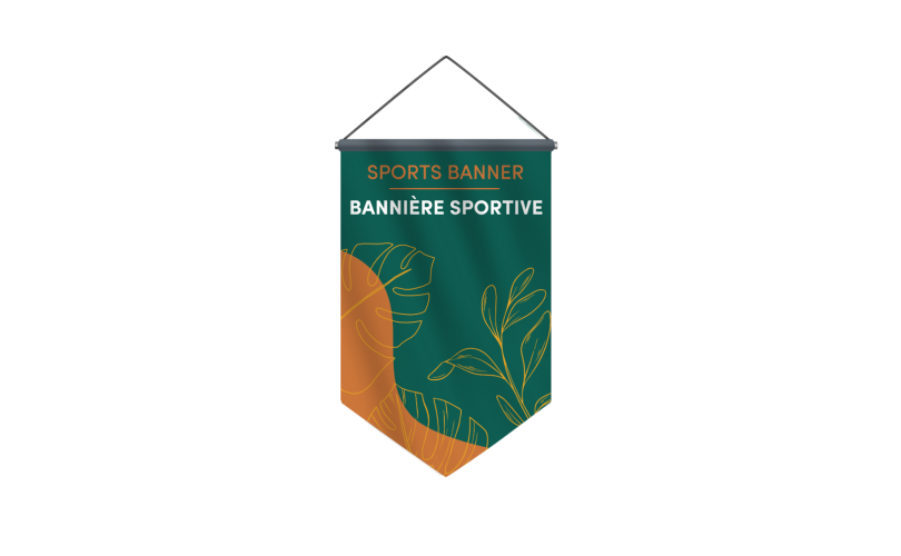 Bannière sportive